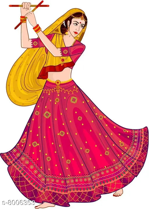 Rangoli Large Wall Sticker Waterproof and 45x50 cm Size