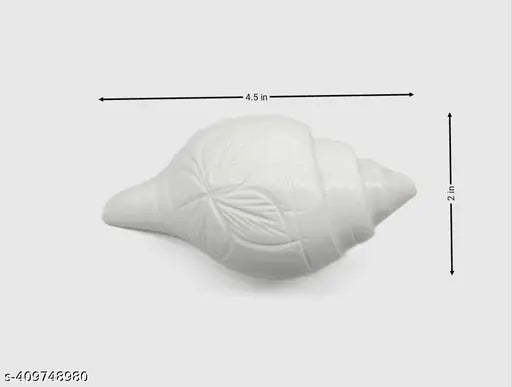 Jol Shankha for Pooja | Pani Jol Sankha Size M