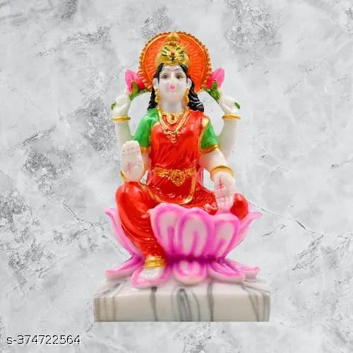 Lakshmi Idol for Home puja - Laxmi Gift Item Showpiece - Hindu Goddess Diwali Gifts Home Decor