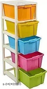 5xL 5XL MODULAR DRAWER SYSTEM MULTI PURPOSE STORAGE BOX, BASKET AND BIN, SIZE 5XL - Multicolor