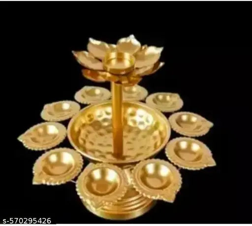 Double layer Urli bowl Handcrafted home decor | Traditional decor for home Traditional Indian Urli bowl | Decorative Urli bowl for festivals |Elegant Diya stand design.