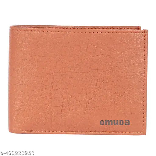 ibex Men Tan Artificial Leather Wallets for Men