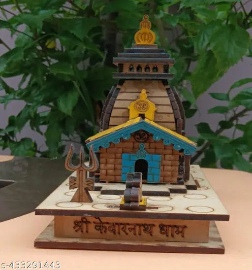Shri Kedarnath Dham Colored Temple Mandir Small
