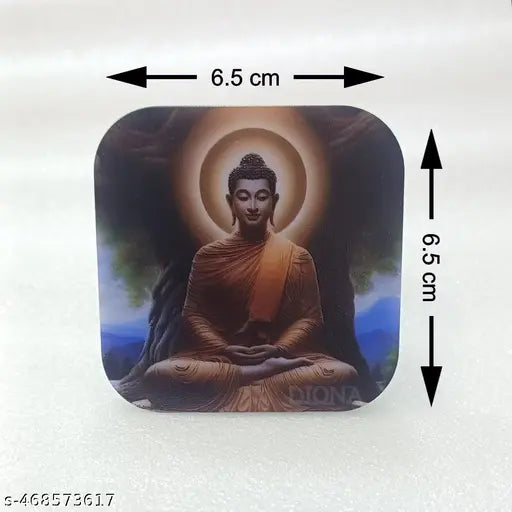 DIONA Night Lamp Colorful Buddha Meditation Divine LED Night Light KidsRoom, PoojaRoom, Office, Festival Gift Gautam Buddha