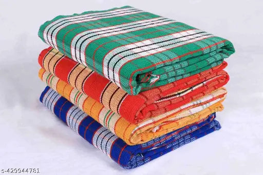 Cotton towel Full Size 60x30 inch  Bath Towel -PACK 4