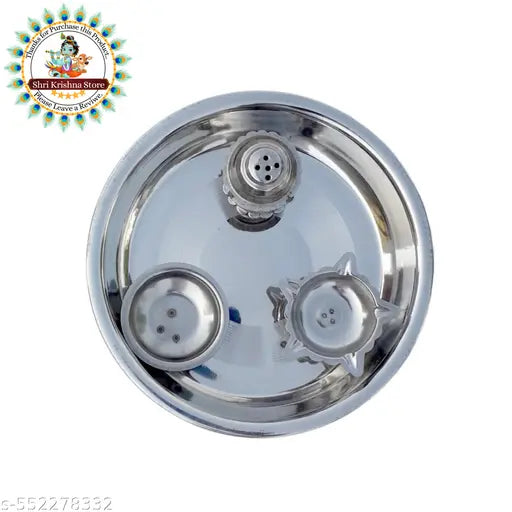 Puja Thali Traditionalstainless steel