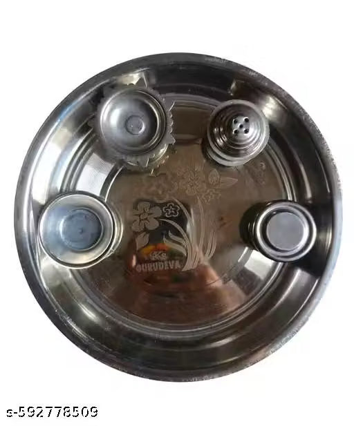 pooja thali with bell