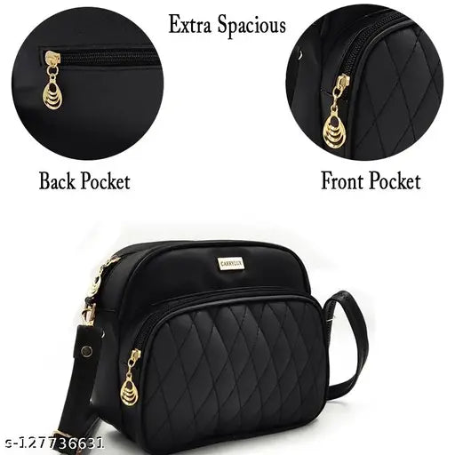 Carrylux Black Sling Bag