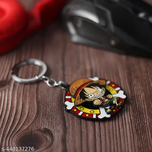 ONE PIECE PREMIUM METAL 360 DEGREE ROTATE KEY CHAIN