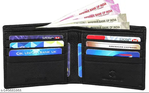 BUFF HIDE Genuine Leather Belt & Wallets Combo Gift Set for Men - Adjustable Waistband up to 48 TO 52 Inches Belt for Jeans & Dress Pants - 1.5" Width - Zinc Casted Buckle - Formal & Casual Wear - Branded Mens Belt