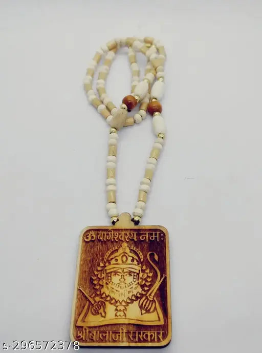 Bachapan Shri Bageshwar Dham Tulsi mala necklace