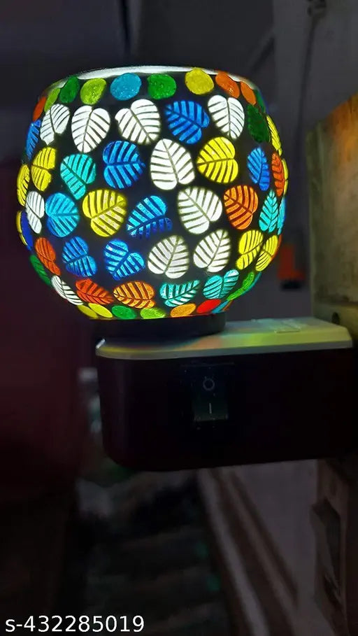 Zuper Kapoor Dani Electrical Camphor Diffuser Glass with On/Off Switch to Toggle Between Burner and Lamp