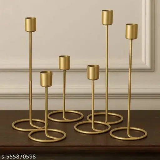 Urban Textiles Twist, Set - of 6 Tealight Candle Holders For Home Decor