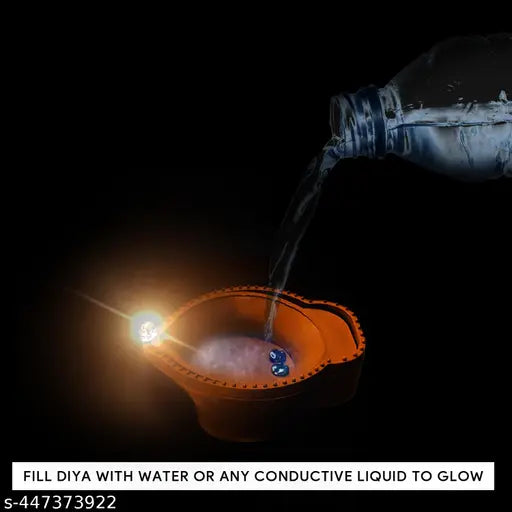 Water sensor diya | Candle| Pack of 6| For diwali & other festival