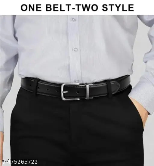 Men's Leather Reversible Belt