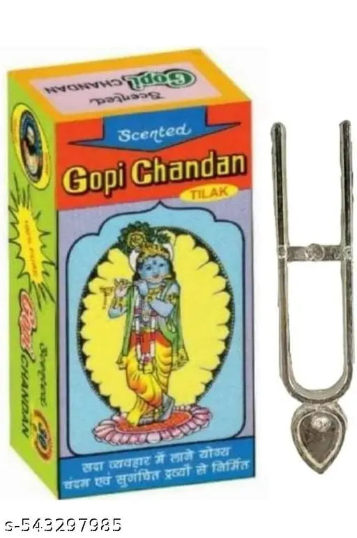 Gopi Chandan Tika I Original Chandan Tilak I Gopi Chandan Tilak vrindavan Original | Gopi Chandan with Iskcon Stamp