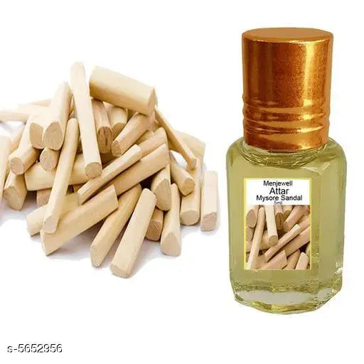 Menjewell Mysore Sandle (Natural Sandalwood Itra/Attar/Sandalwood Perfume) Floral Attar  (Sandalwood)