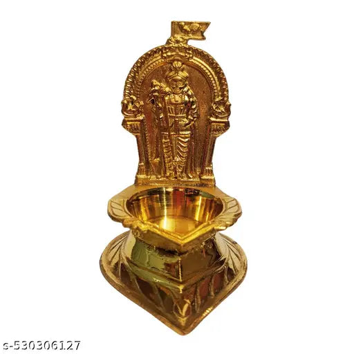 Brass Palani Raja Alangara Murugar Vilakku | palani murugan diya