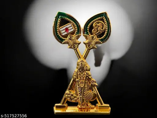 God mayil murugar with double vel  for car dashboard