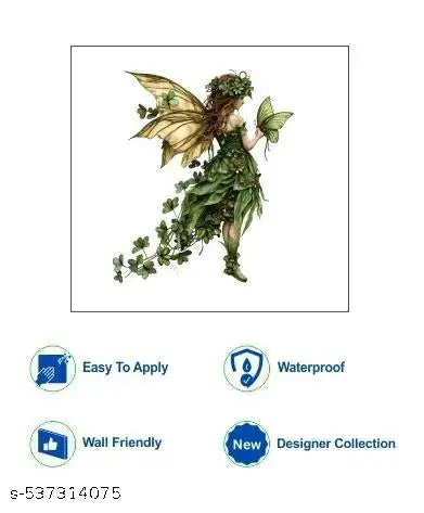 "Heaven Art" decorative girl wall sticker for living room, childerns room, nursery, playgroup