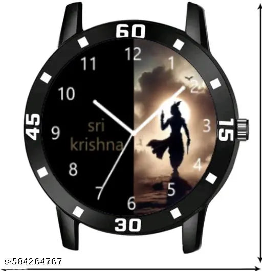 New fashion sri krishna modal watch for men and boys