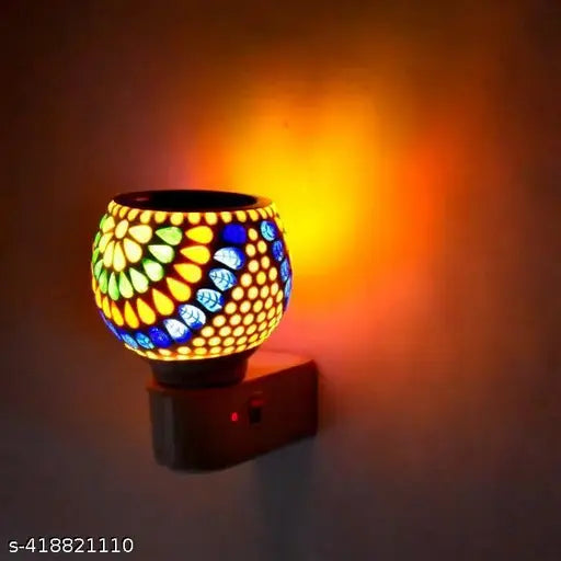 KAPOORDANI WITH NIGHT LIGHTS , Ceramic LED kapoordani 2 in 1 night lamp burner Kapoor dhani , CERAMIC LED KAPURDANI , Aromaa Diffuser Camphor Burner