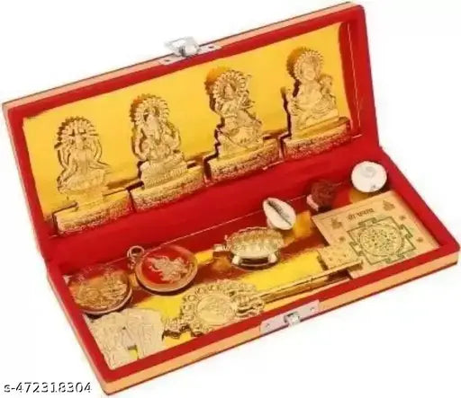 Sri Dhan Laxmi -Kuber Bhandari Yantra Brass Yantra Brass Yantra