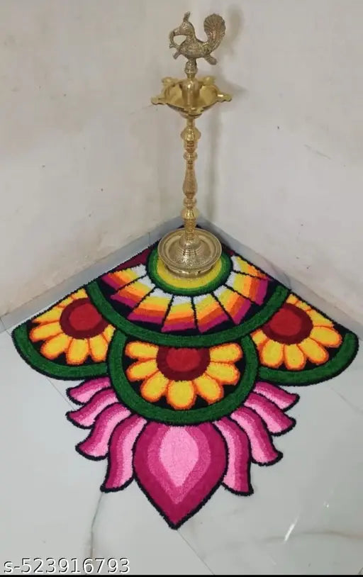 Rangoli  Design Corner Size 2 Fet  Pack Of 1
