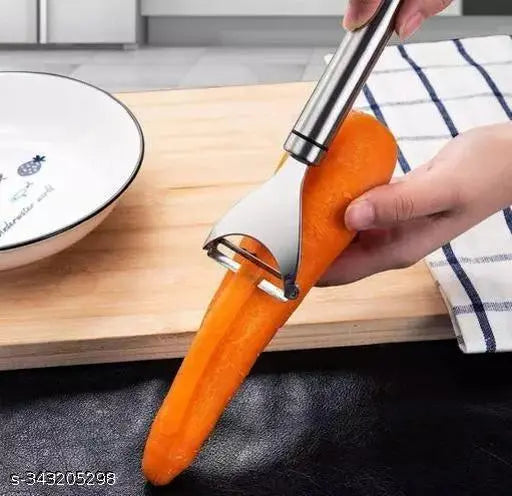 Stainless Steel Premium Quality Vegetable Peeler, Cutter for Potato, Cucumber, Carrot, Slicer Fruit Peeler Grater, Y Shaped Peeler (Pack of 1)