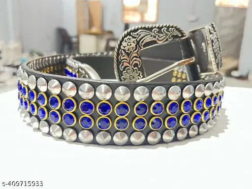 BLUE STUDDED
