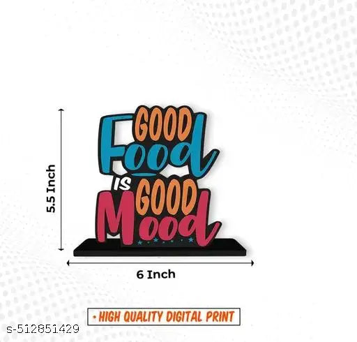 HARSH COLLECTION  Enjoy This Sweet Moment Quotes Table Decor For Office Desk | Home Decor | Living Room | Modern Art Wood Showpiece Gift Item