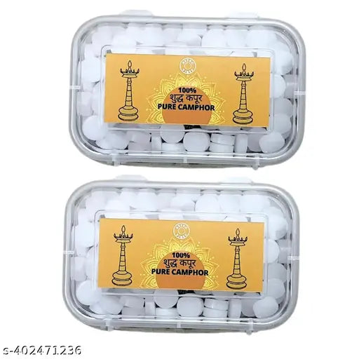Retro Vibes Camphor tablets 2 x 50 grams | Kapur Tablets