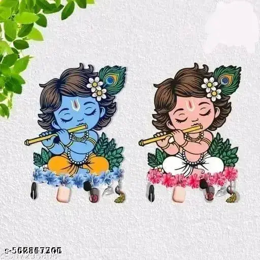 Key holder for home / office / kitchen / key holders / key holder for wall / key holder / Best decorative item for home décor / festive décor Mobile stand cum Wood Key Holder