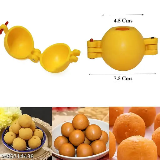 A2S Plastis Laddu maker mould sancha set of 2  Other Kitchen Tools
