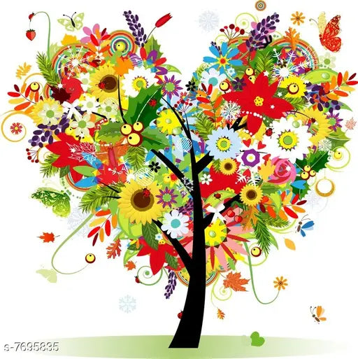 Rangoli Large Wall Sticker Waterproof and 45x50 cm Size