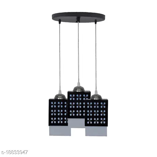 Gojeeva 3 Light  Creative Wooden Pendant Light. Lamp suitable for Living Room,Foyer,Bedroom,Hallway Pendants Ceiling Lamp