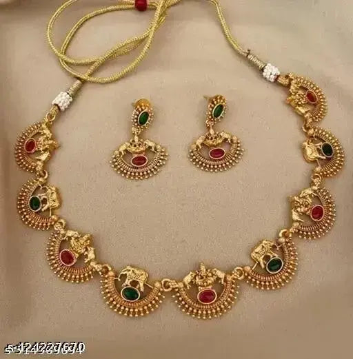South Indian necklace Set Temple jewellery