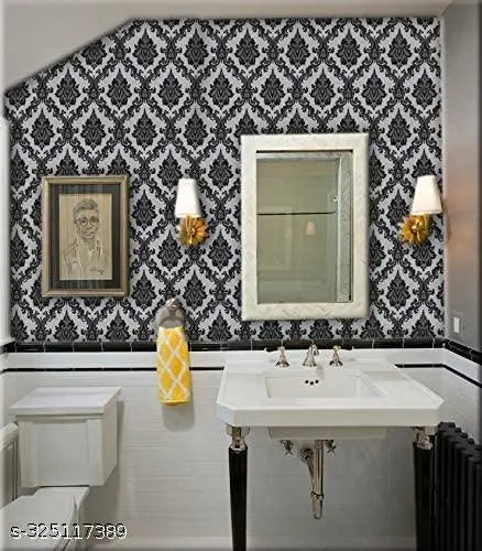 Mira Enterprise Wallpaper for Bedroom - Self Adhesive, Waterproof, Ideal for Bedroom, Living Room, Hall, Home 45x200cm - 10 SQFT APPROX