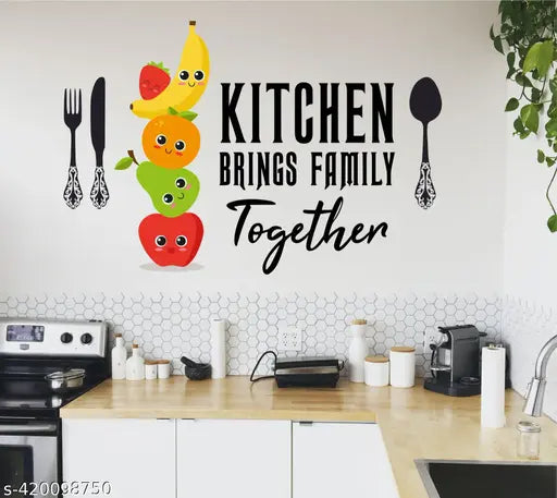 "Kitchen Quote" wall sticker