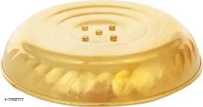 SBAPRIME Brass Agarbatti Stand plate with Incense Holder Brass Incense Holder Brass Incense Holder  (Gold)