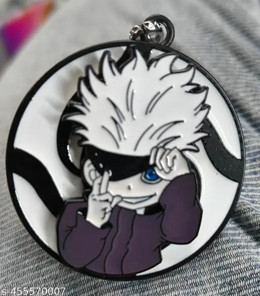 JUJUTSU KAISEN GOJO SATORU PREMIUM 360 DEGREE ROTATE Key Chain