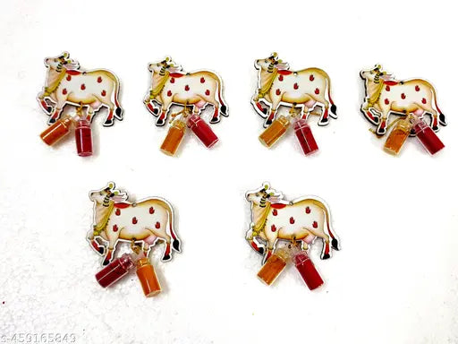 Cow haldi kumkum pack of 12