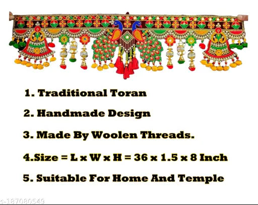 Traditional Toran For Door Hanging  (36 Inch)Wall Decor & Hangings