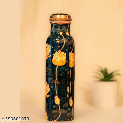 100% Copper Water Bottle | Pure Health in Every Sip – Experience the Power of Copper Water