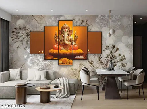 Lord Ganesh Ji Painting For Home Décor