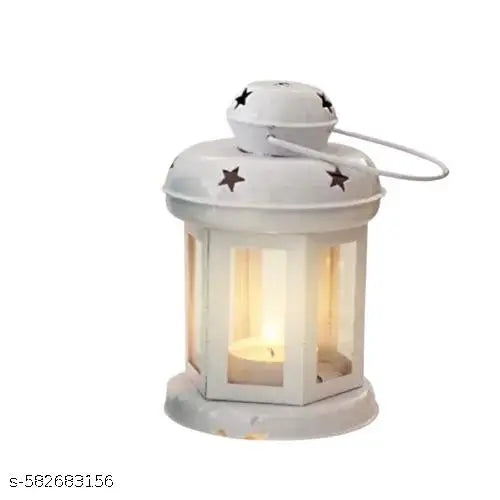 SUTEKI Metal Wall Hanging Lantern Tea Light Candle Holders Tea Light Holders- T Light Candle Holders- Diwali Gifts for Family Friends- Diwali Decoration Items for Home Decor