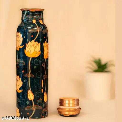 100% Copper Water Bottle | Pure Health in Every Sip – Experience the Power of Copper Water