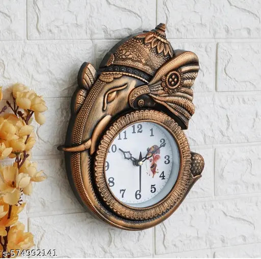 GANESH JI WALL CLOCK