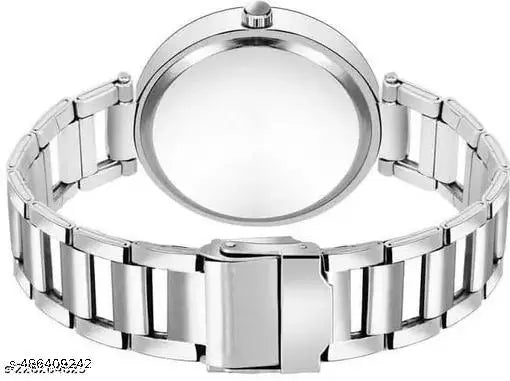 New Fancy Solid Dial Attractive Metal Chain Attractive Bracelet Analog Watch for Women