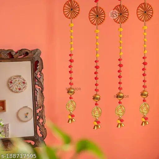 Bellu Ganesh Chakri Latkan Traditional Hanging Latkan for Party, Wedding, Room, Home, Main Door ,Diwali Decoration Items